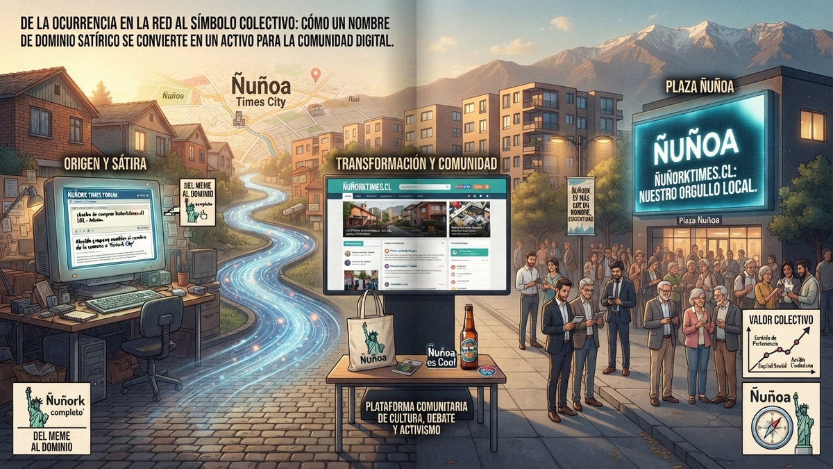 De la ocurrencia en la red al símbolo colectivo: Cómo un nombre de dominio satírico se convierte en un activo para la comunidad digital
