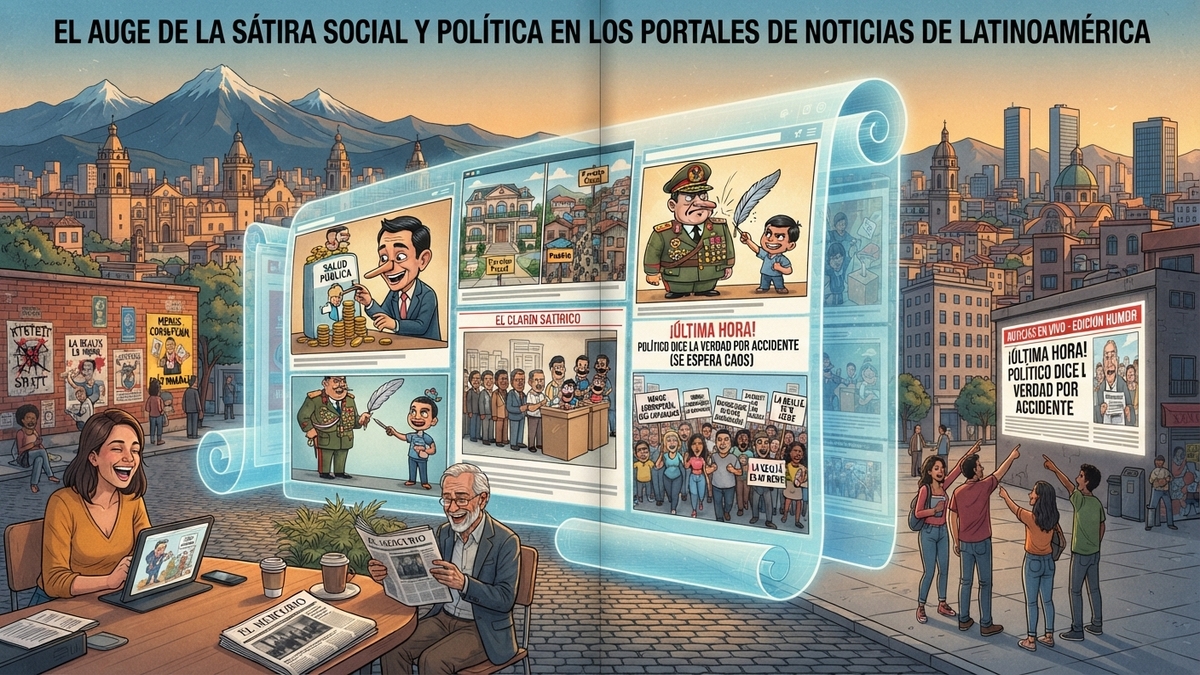El auge de la sátira social y política en los portales de noticias de Latinoamérica