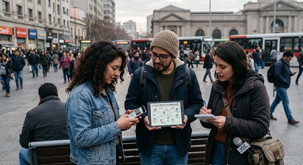 El nuevo mapa de la comunicación independiente: Cómo los medios digitales comunitarios y alternativos redefinen la pauta en Chile