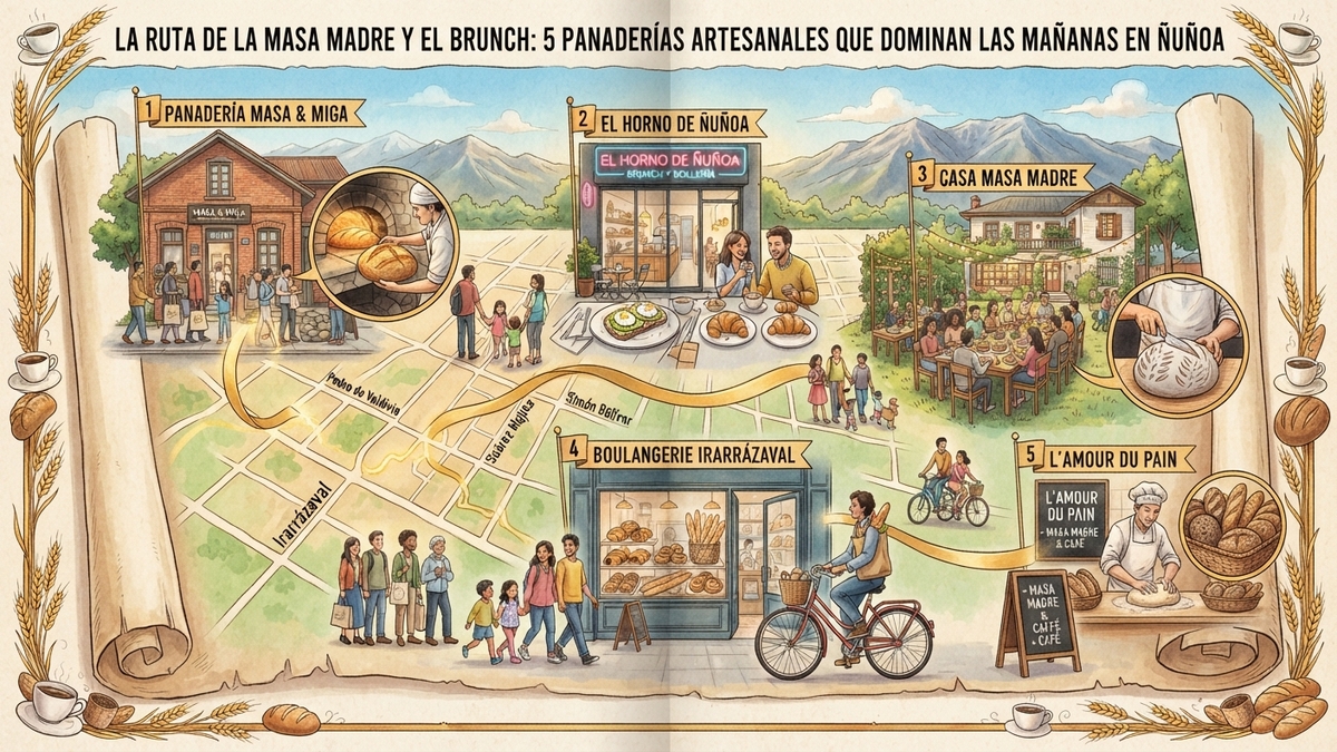 La ruta de la masa madre y el brunch: 5 panaderías artesanales que dominan las mañanas en Ñuñoa